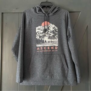 Ascend Charcoal Adventure On Hoodie
